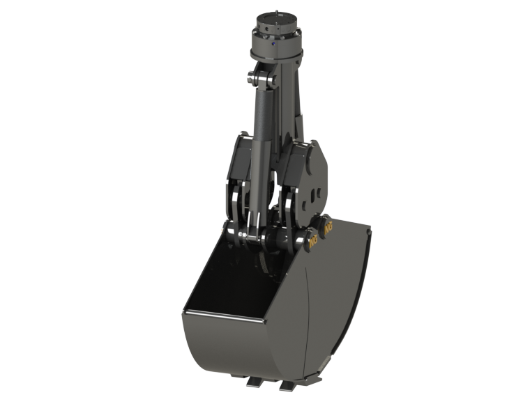 Cupă Clamshell pentru Săpături Adânci